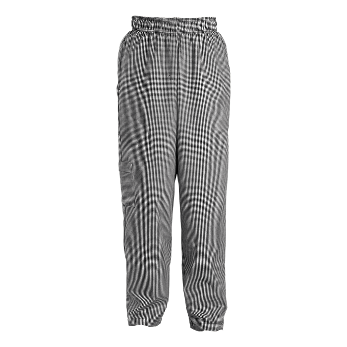 thumbnail image 2 of Men's Active Chef Baggy Pant, Black, S 2 of 13