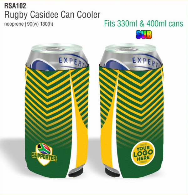 Rugby Casidee Can Cooler